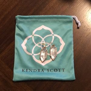 Rose Gold Kendra Scott earrings